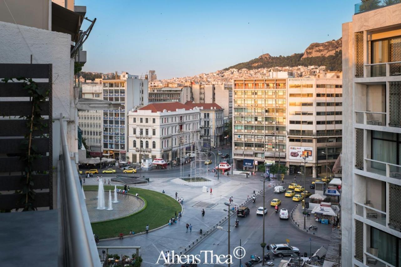Athensthea Beta Luxury Penthouse Apt In Omonia מראה חיצוני תמונה