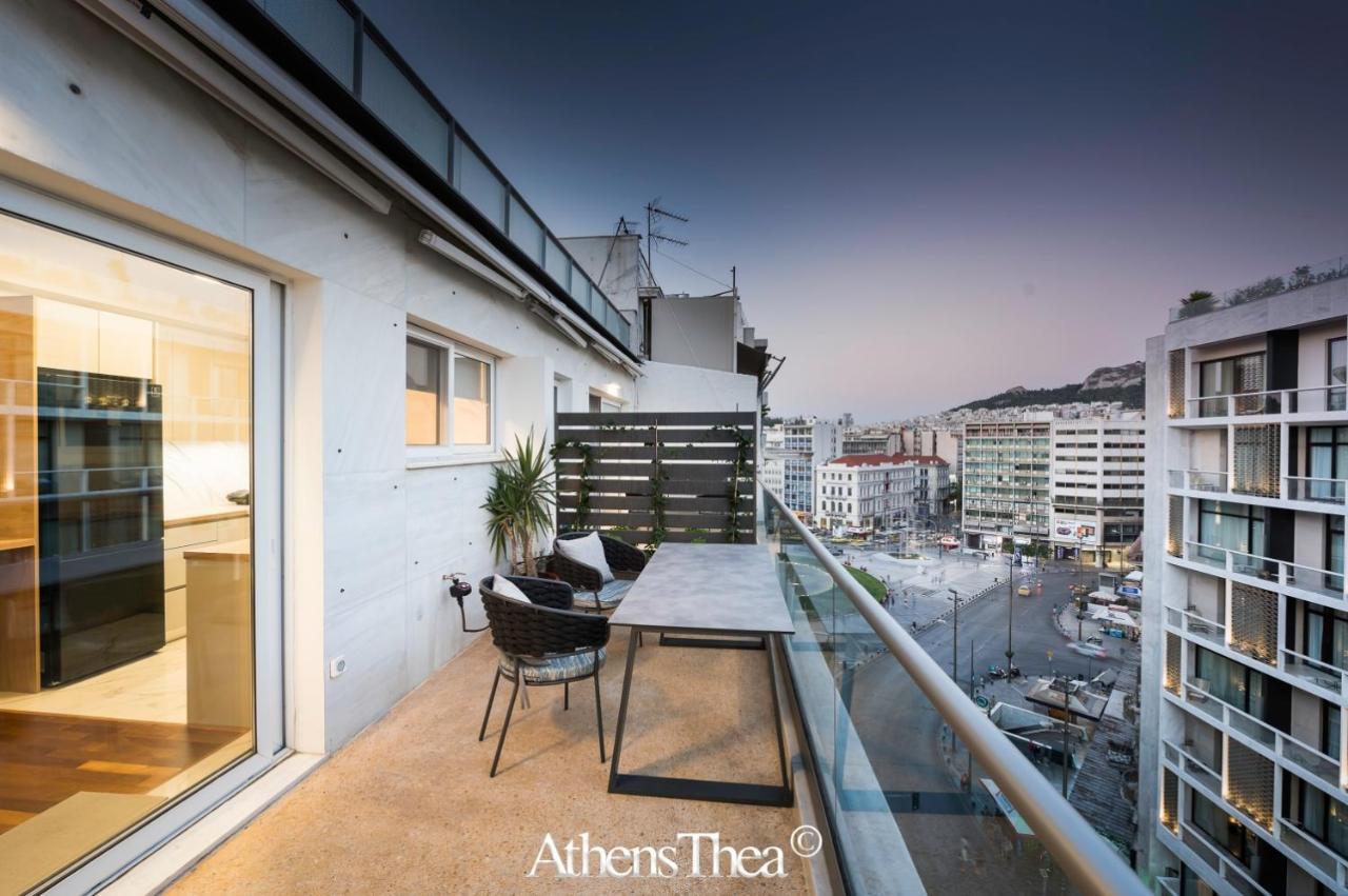 Athensthea Beta Luxury Penthouse Apt In Omonia מראה חיצוני תמונה